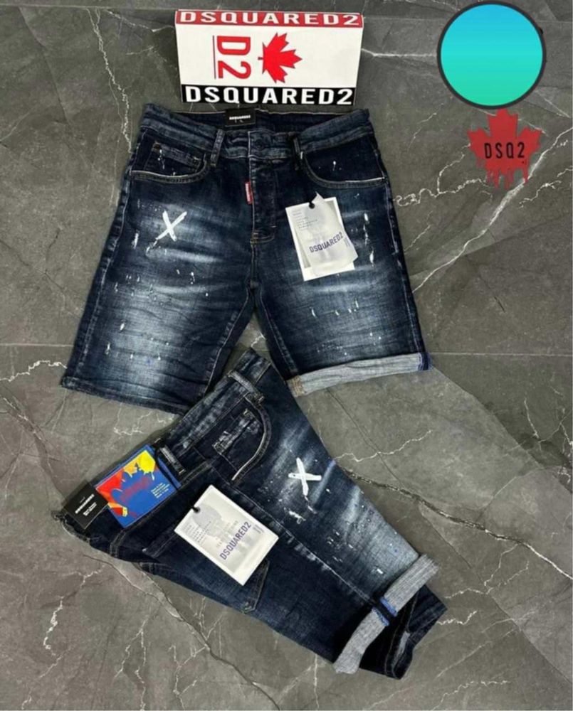 Blugi scurti DSQUARED2 premium