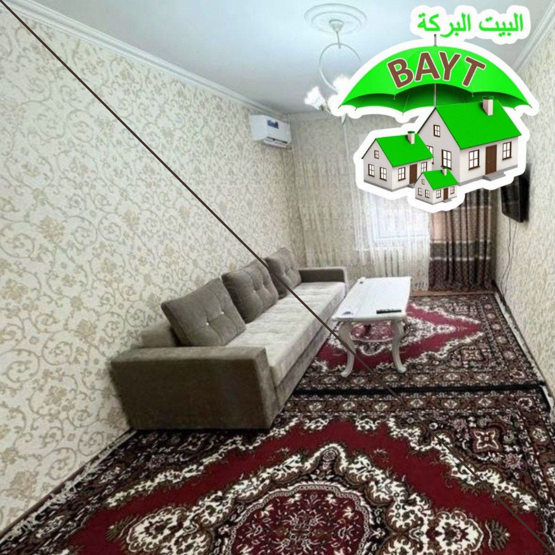 #БАЛКОН 2×6, Разделка, 60м², 2 Хона Квартира Сотилади