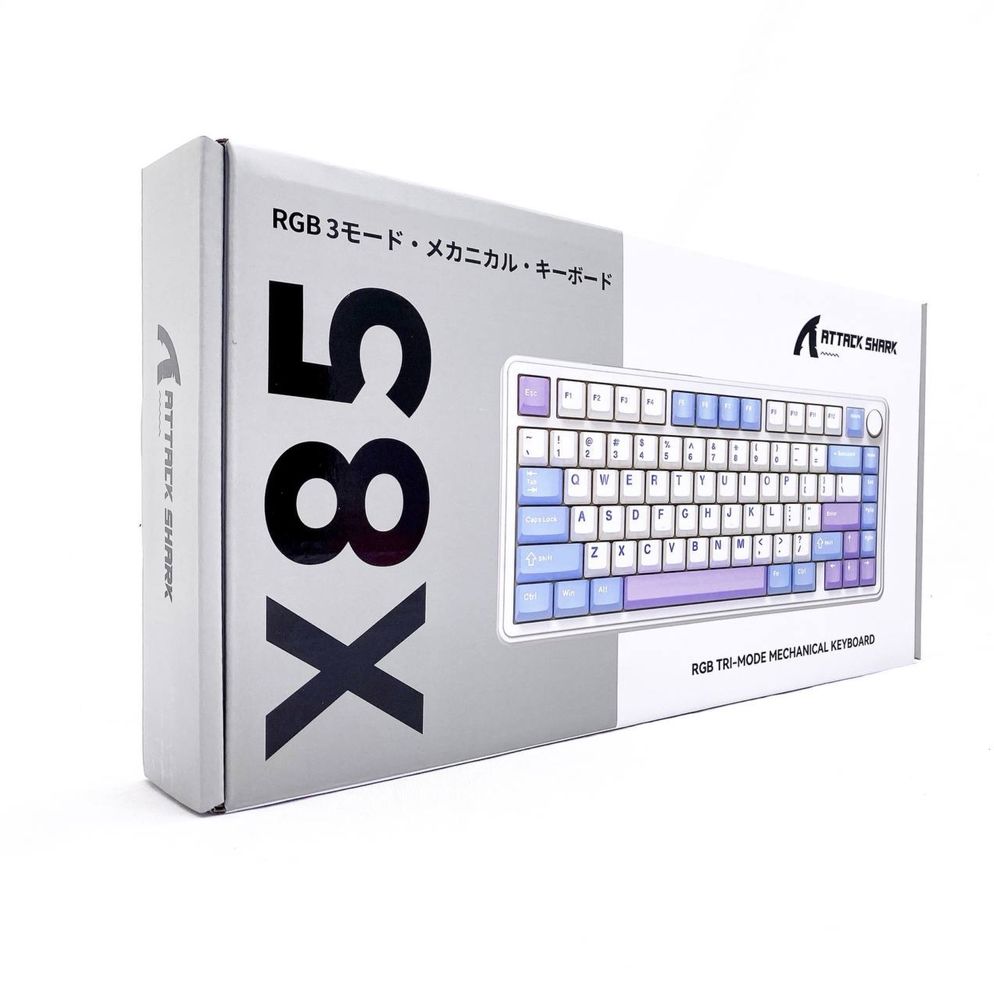 Keyboard Bluetooth Attack Shark RGB X85