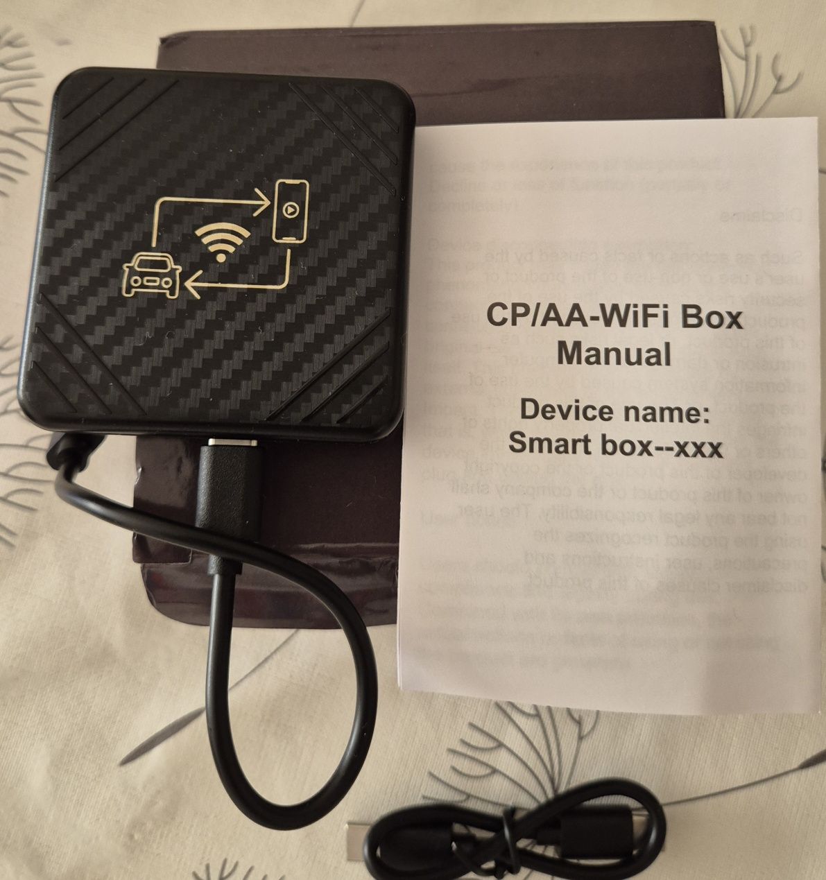 Box 2im1 Wireless CarPlay & Android Auto