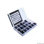 Set clipsuri, cleme auto de plastic, compatibil cu Nissan, 408 piese,