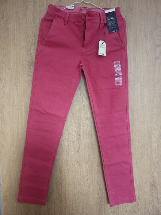 Pantaloni eleganți 'XX Chino Slim Taper LEVI'S ®, Roz, 28×32
