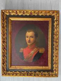 Tablou vechi portret anii 1800