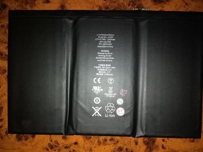 Батарея (аккумулятор), антена 3G для iPad 3