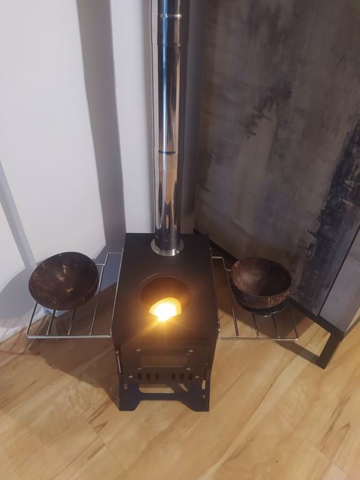 Къмпинг печка подходяща за палатка