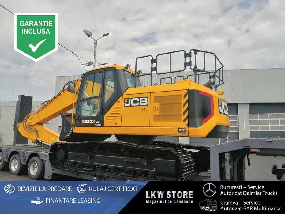 JCB 220X LC, AC, EXCAVATOR TOP !!! JCB 220X LC, TOP !!!