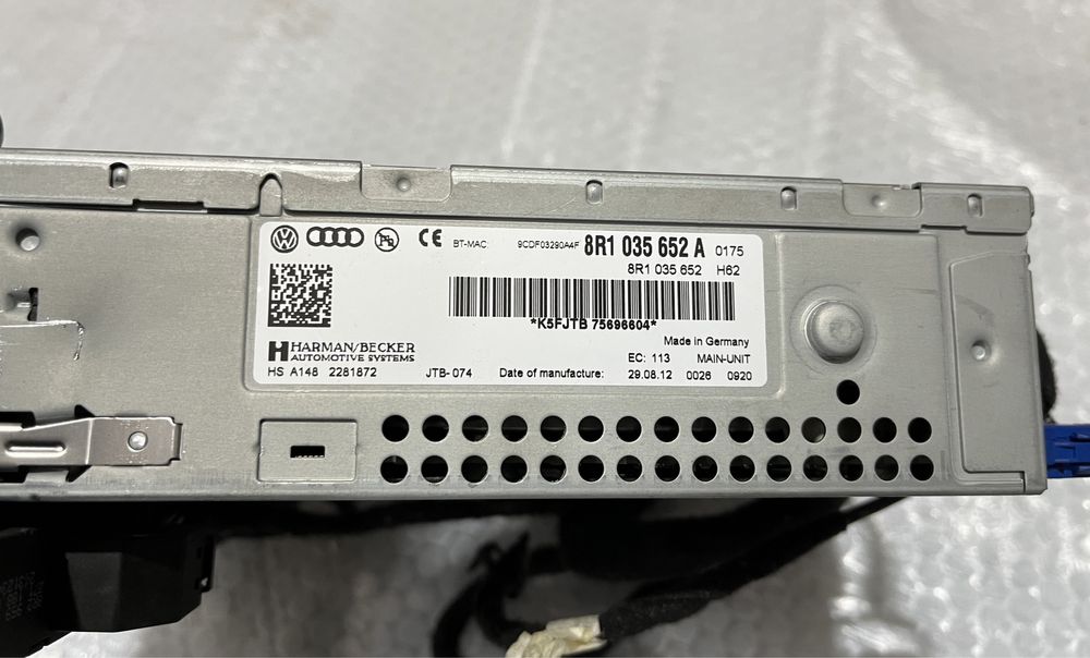 Kit navigatie / Display / Tastatura / Unitate Audi A4 A5 Q5