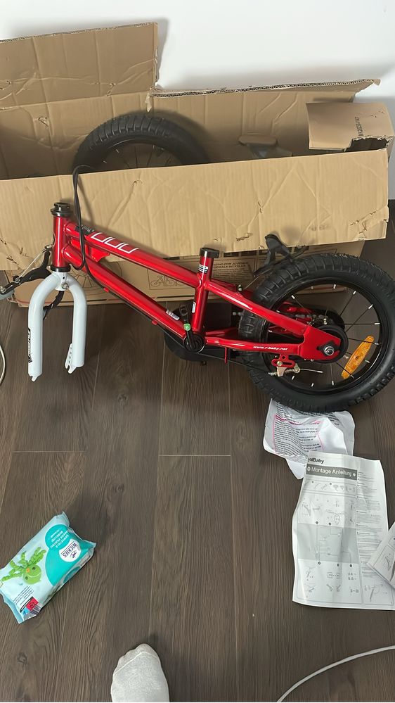 Biciclata copii baby royal adusa din germania