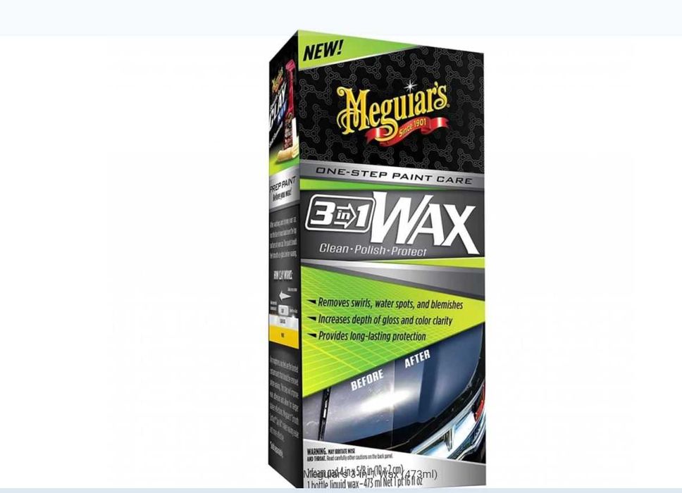 Meguiar's 3-In-1 Wax (473ml)