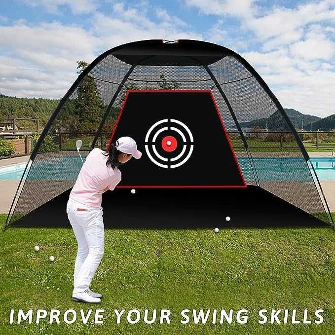 Kapler Мрежа за практикуване на голф - № 5 - 3х2,1х1,8 м