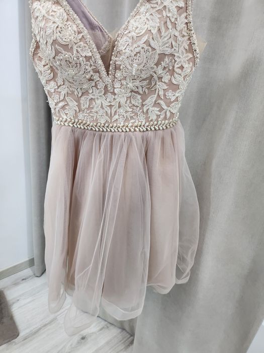 Ефирна Рокля с тюл