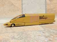 Macheta concept camion Mercedes transport Bitburger scara 1:87