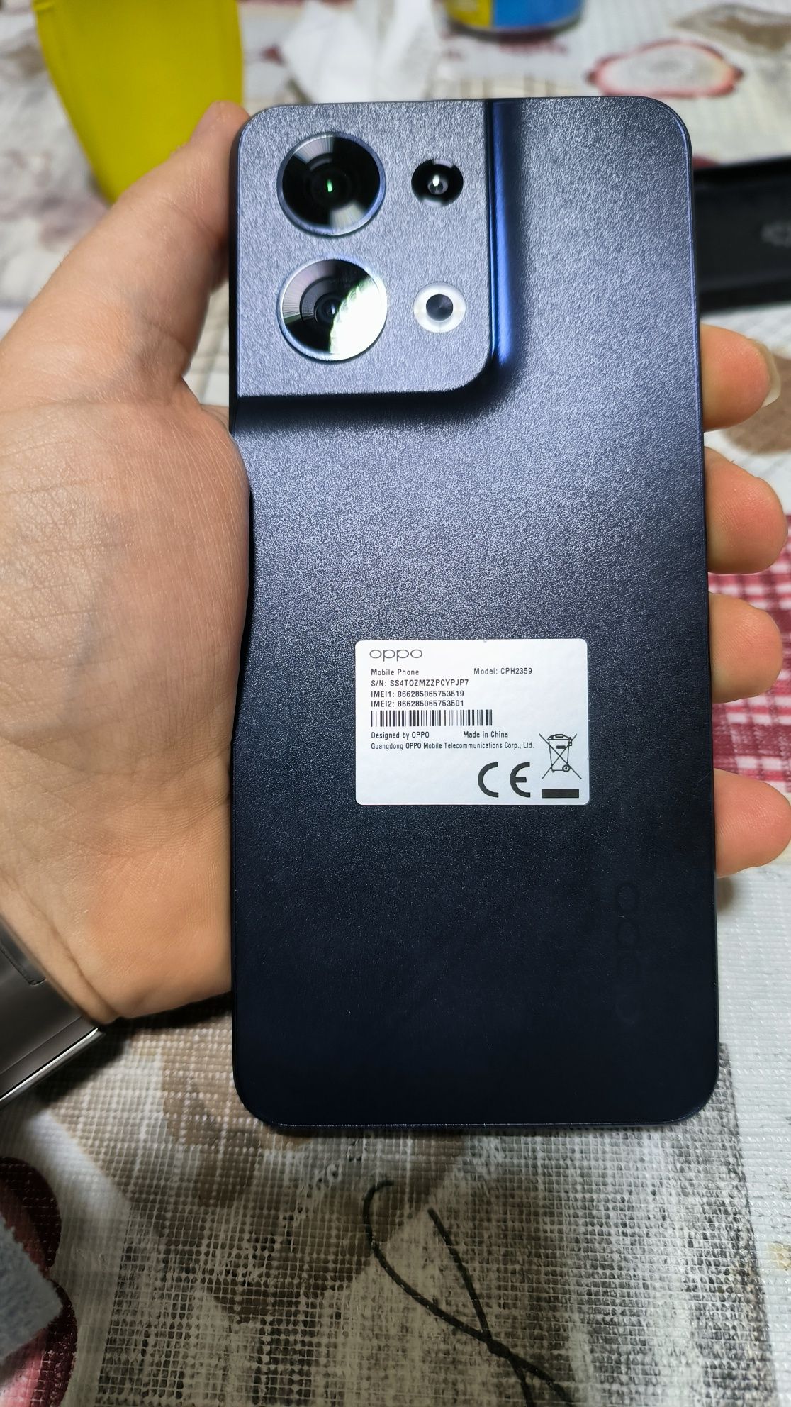 Oppo Reno8 5G Shimmer Black 8/256