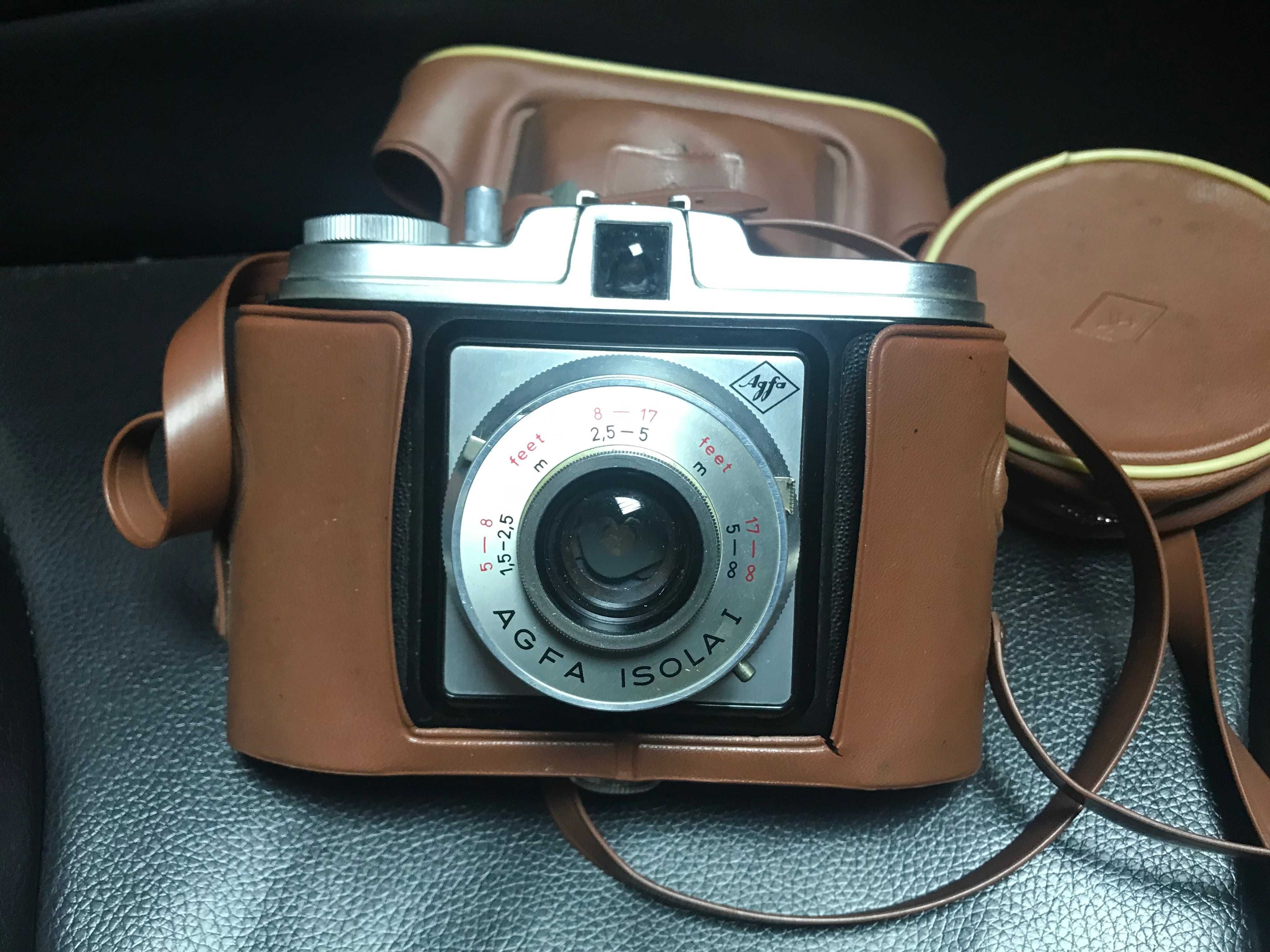 Ретро лентов фотоапарат AGFA ISOLA I