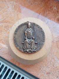 Medalie numismatică veche tip moneda