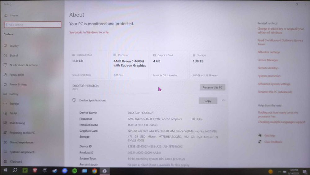 Laptop IdeaPad Gaming 3 15ARH05