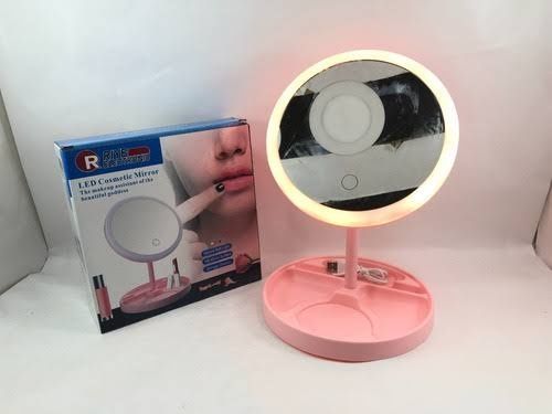 Зеркало  косметическое настольное  с подсветкой