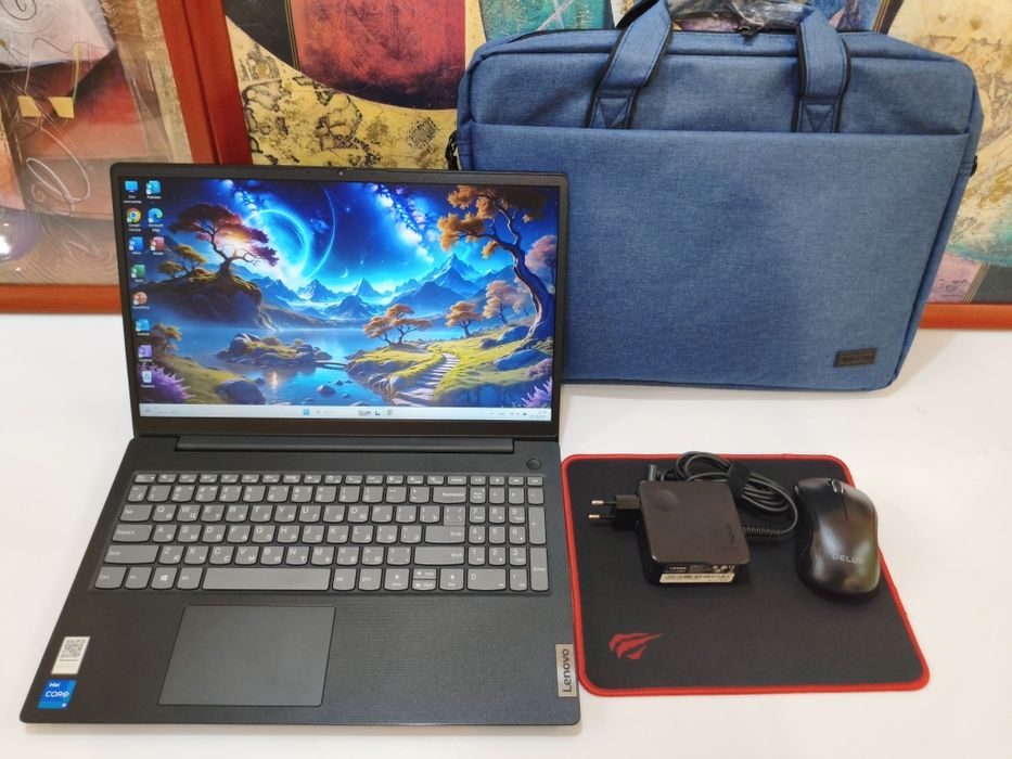 8×Ядер Core i5-11 SSD512GB ОЗУ12ГБ Lenovo Для Работы ноутбук Ленова