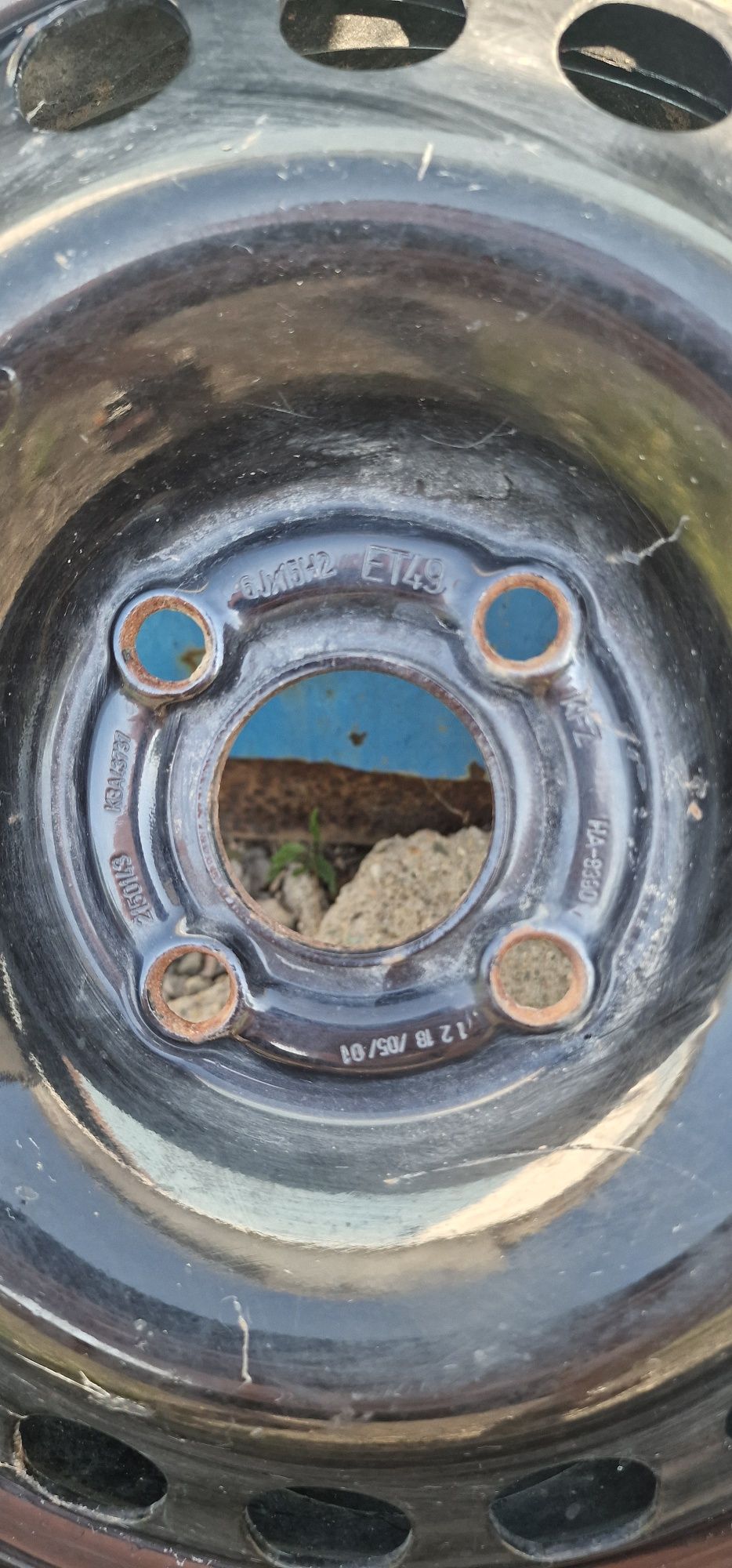 Балон с диском R-15 на запаску