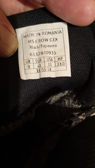 N.43 Високи планински обувки Salewa с Gore-tex + Vibram