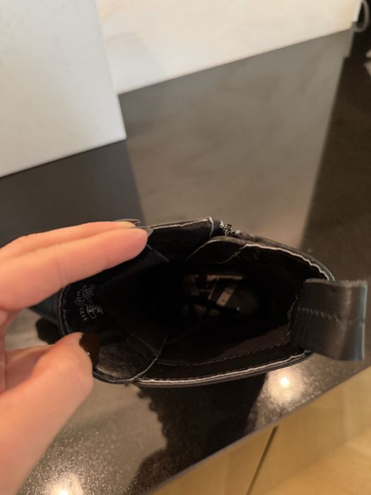 Zara  боти ест.кожа 39лв