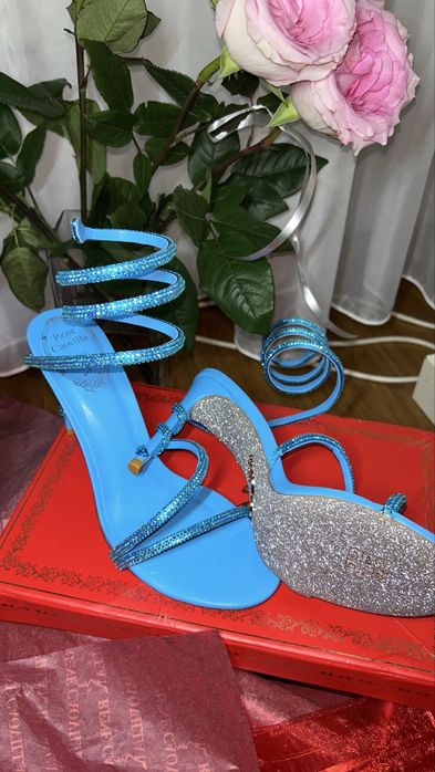 Sandale rene caovilla piele naturala si cizme rene caovilla pe stoc