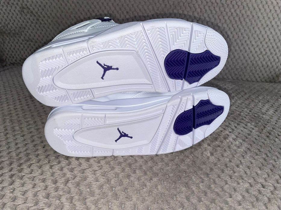 NIKE Air Jordan 4 Retro "Metallic Purple" Sneakers nr de la 36 la 43