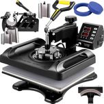 NEW! Presa termica personalizari 8in1, 4 modele de cani, tricouri