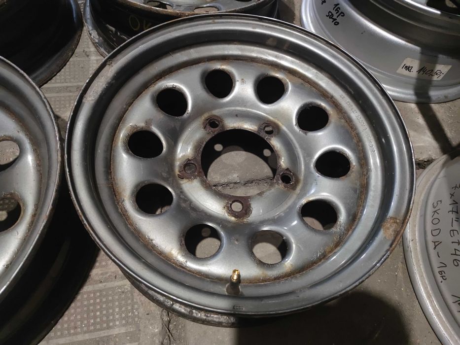 5бр Железни Джанти 15 - Suzuki Vitara, Samurai, Jimny, Lada Niva