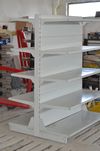 Метални стелажи тип гондола и крайстенни стелажи