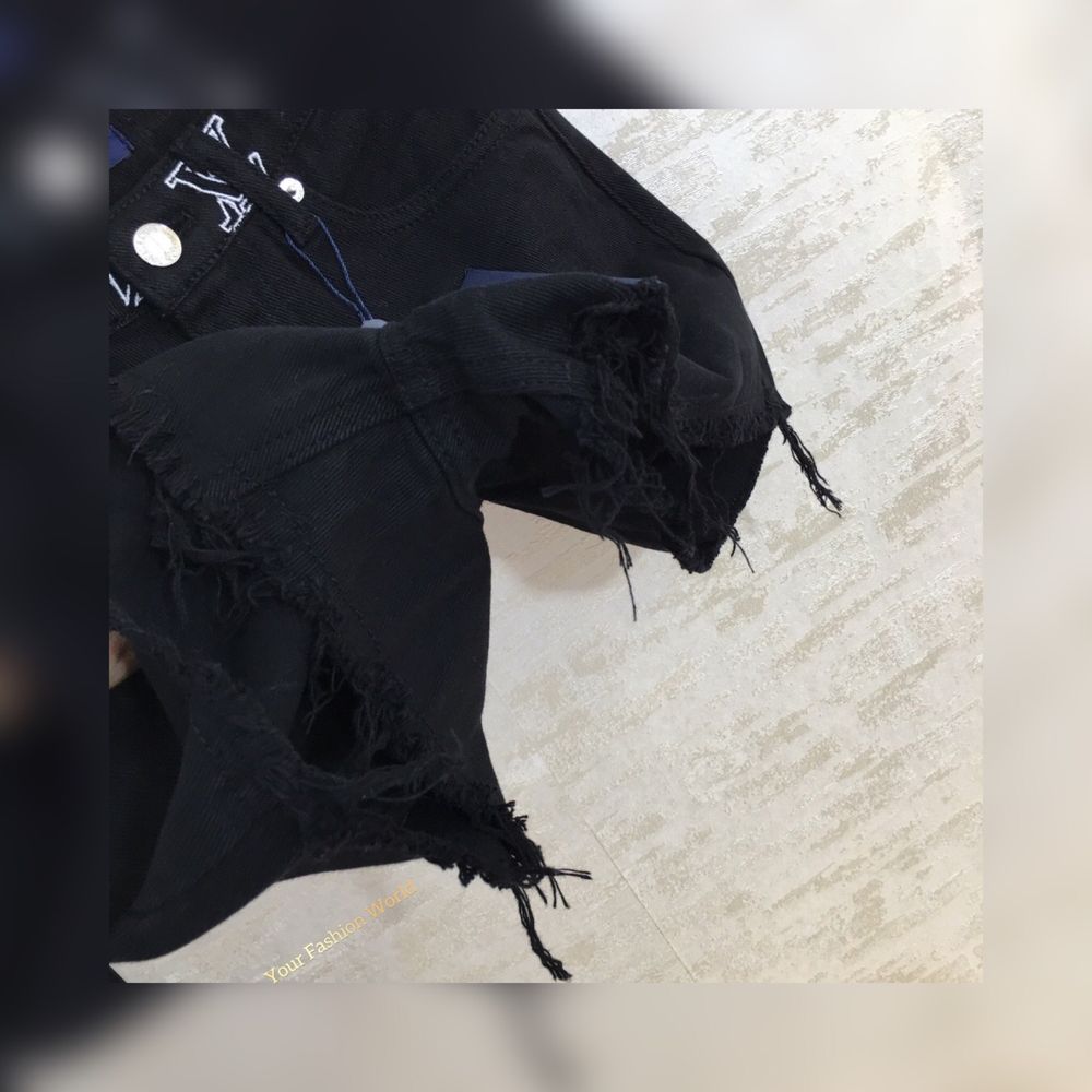 Дамски къси панталонки LV #black
