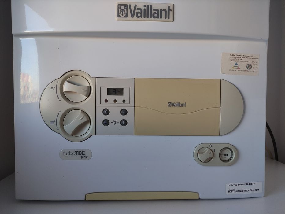 Centrala Vaillant turboTEC pro funcțională