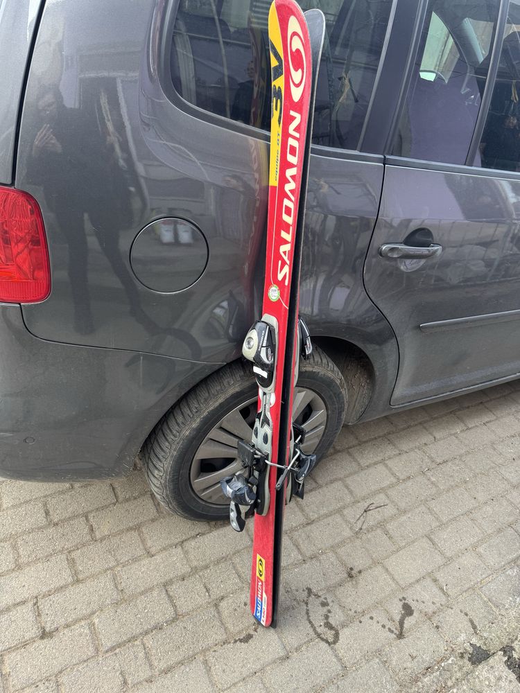 Ски 140cm и обувки
