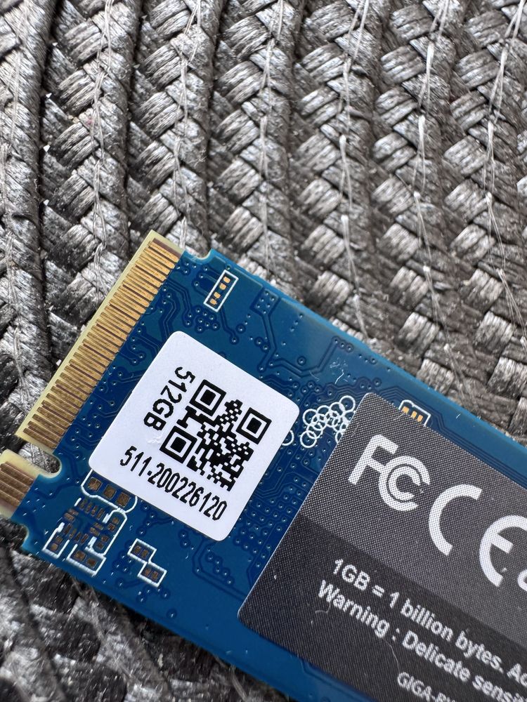 Новый 512GB SSD Gigabyte NVMe PCI 3.0