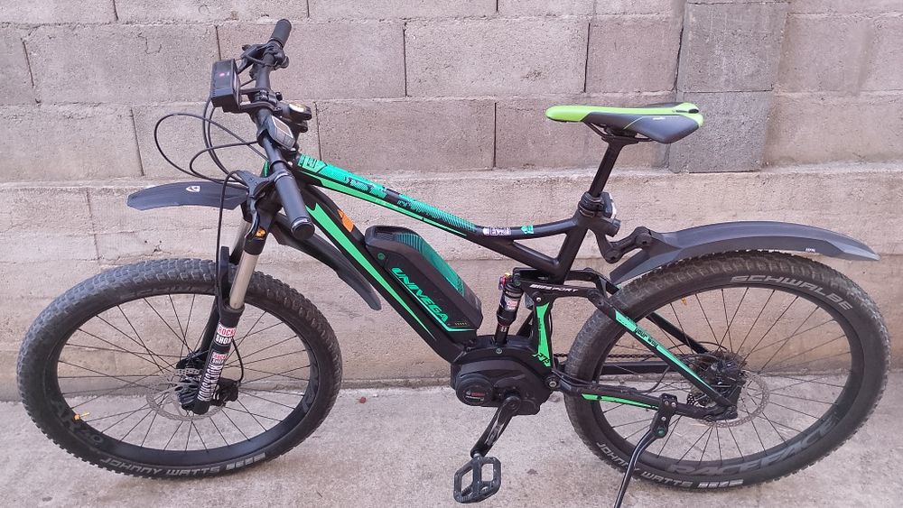 Vând bicicletă electrica full suspension