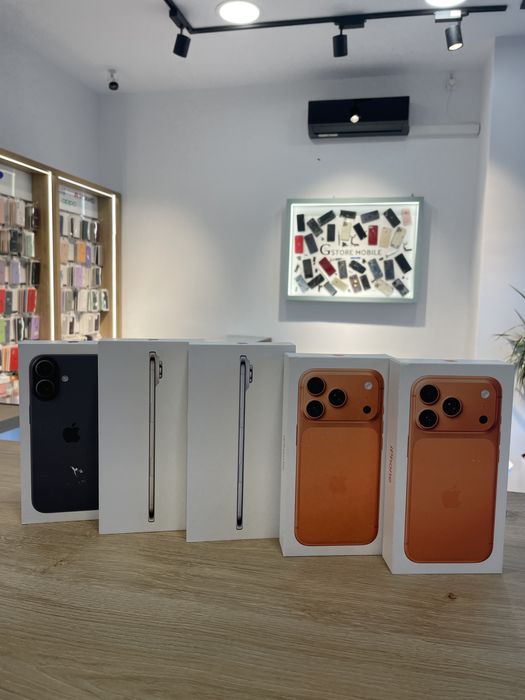 G Store Mobile! OFERTA: iPhone 17 PRO 256gb,512 orange ,in stoc!