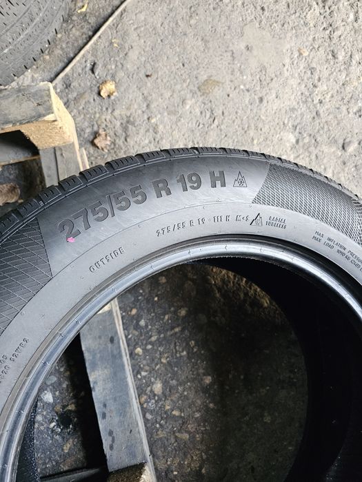 4 anvelope iarna 275 55 19 Continental 2022 6mm