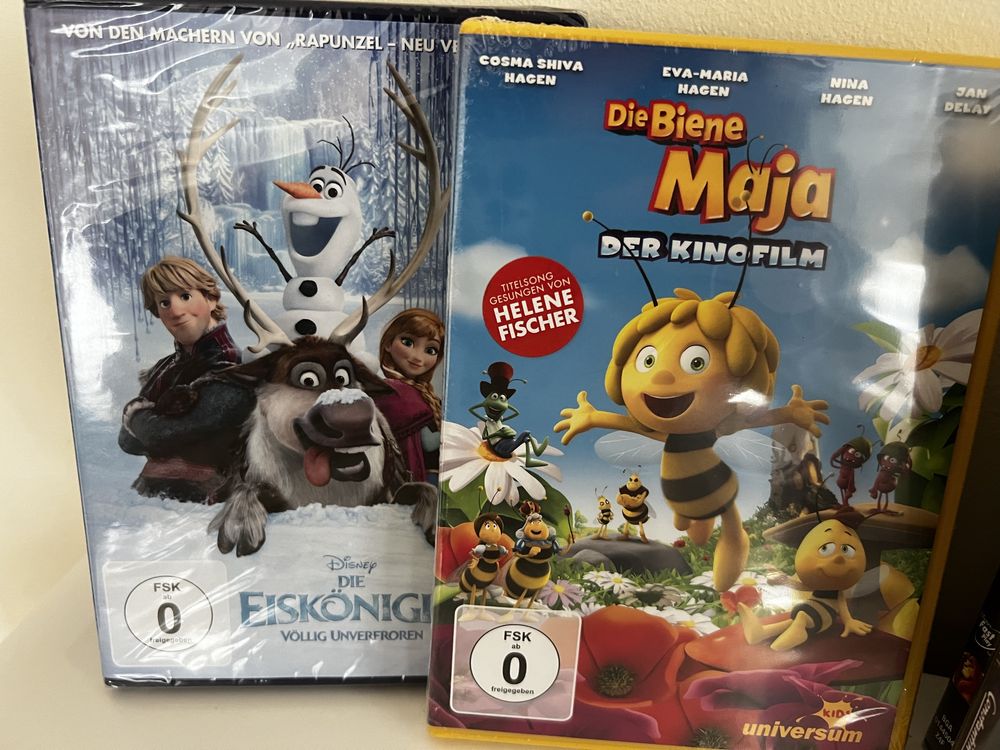 Нови DVD детски филми на немски/английски и други езици