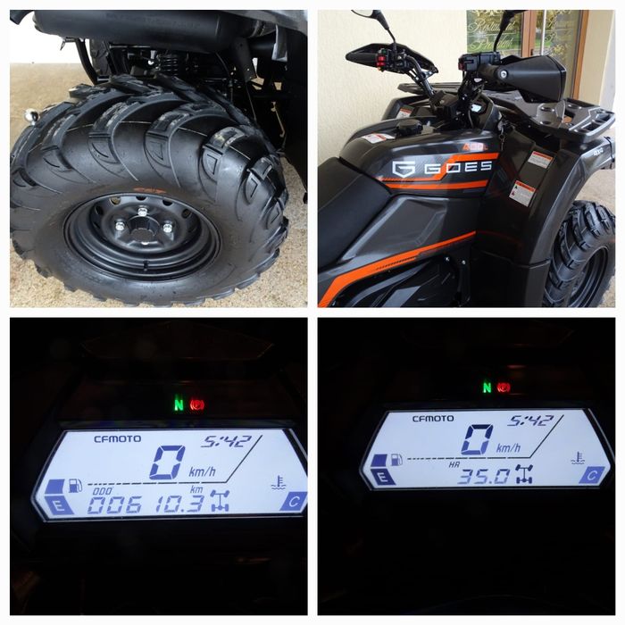 ATV CF MOTO GOES‼️400 L‼️600KM‼️2024