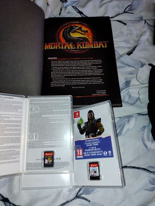 MORTAL KOMBAT 1 si 11 (jocuri Nintendo Switch) + Ghid MK