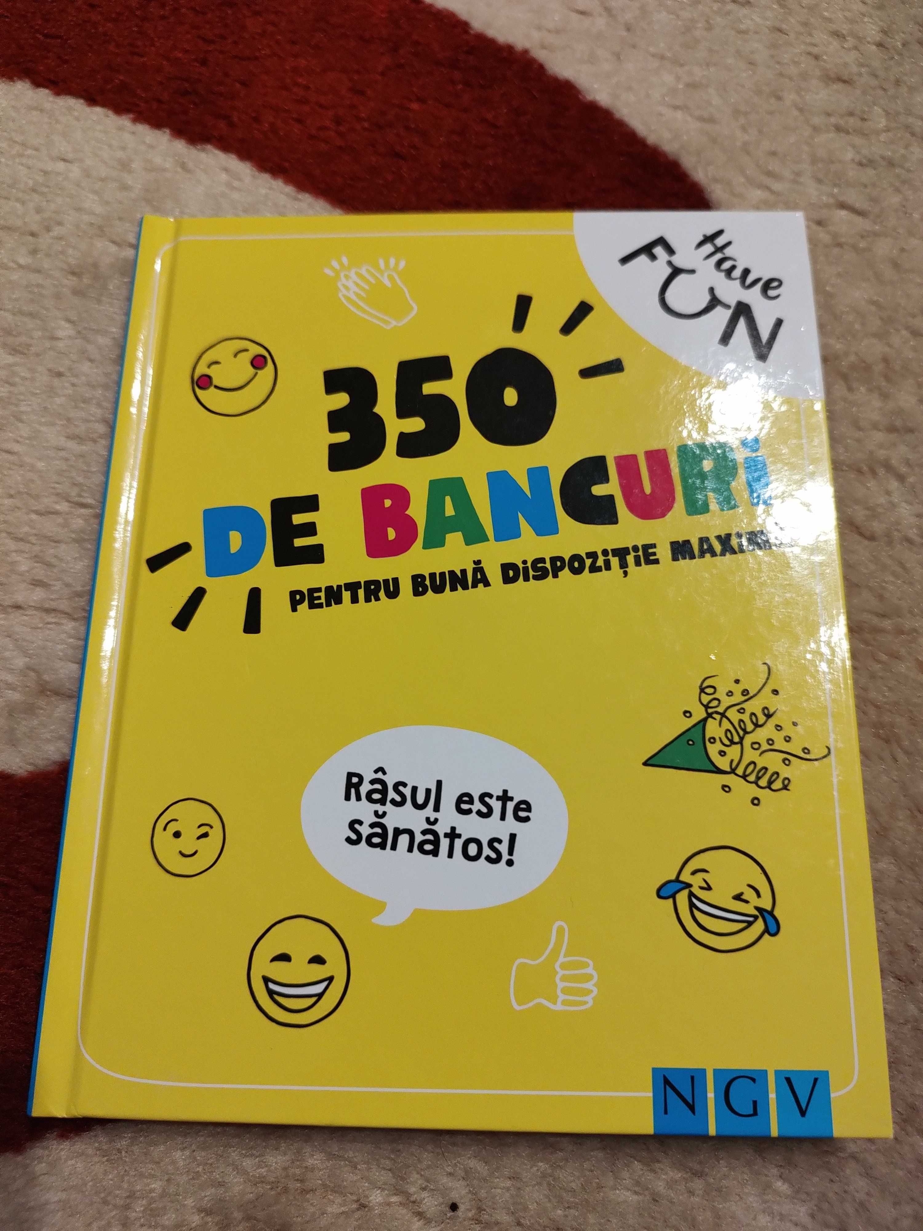 Carte 350 de bancuri pentru buna dispozitie maxima