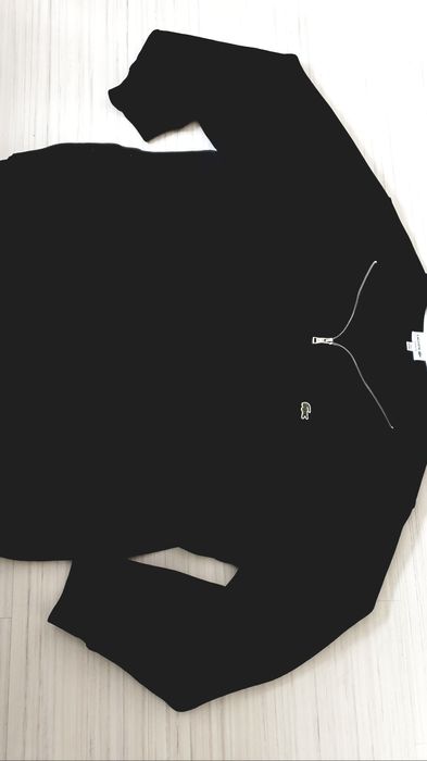 Lacoste Classic Fit  / 8 - 3XL НОВО! ОРИГИНАЛ! Мъжка Блуза с 3/4 Цип