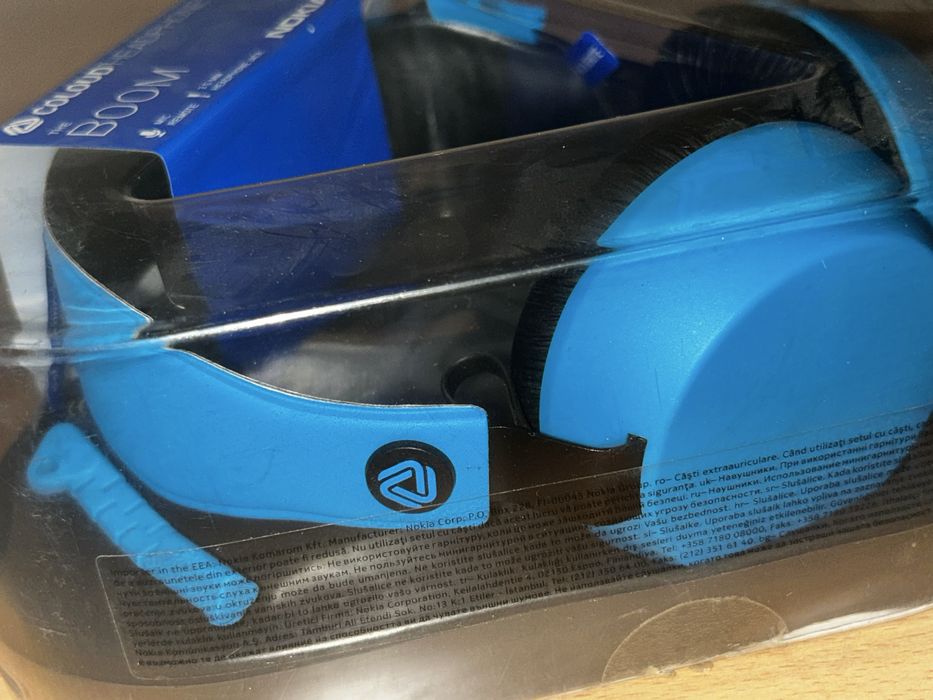 Слушалки с диадема Nokia WH-530 Coloud Boom червени/сини