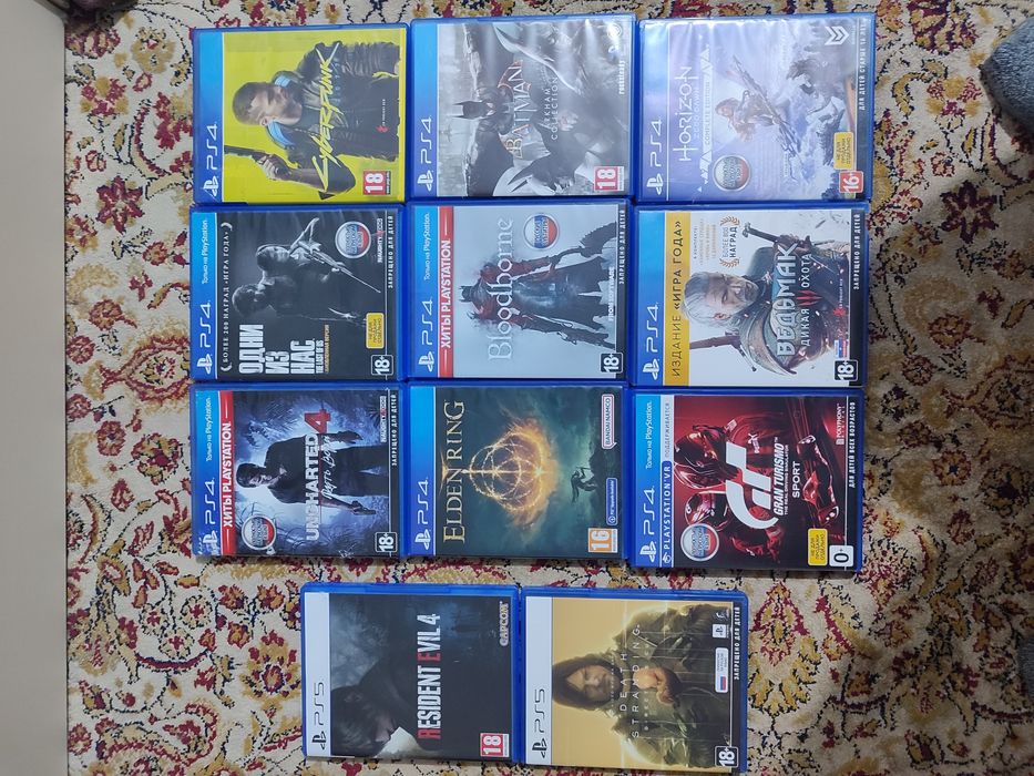 Диски Игры Sony Playstation 5 Ps4 Ps5