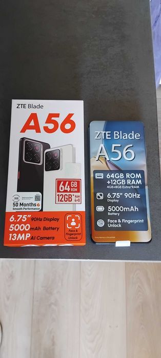 СМАРТФОН ZTE BLADE A 56 модел Юни 2025г