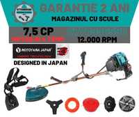 Trimmer Motoyama 7.5CP OHV 5 accesorii Motocoasa Motocositoare 4 timpi