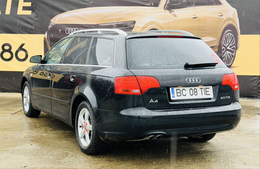 Audi A4, 2006, 2.0 TDI, unic proprietar,  RATE CU BULETINUL, AVANS 0