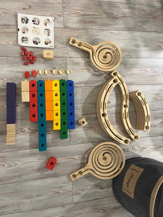 Hape Quadrilla „Cyclone” – set pista cu bile