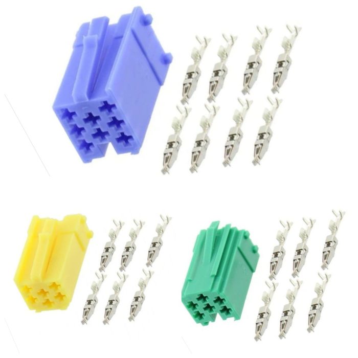 Mufa MINI ISO 8 PINI Conector MINI ISO PINI Cablu Aux Cablu Auxiliar