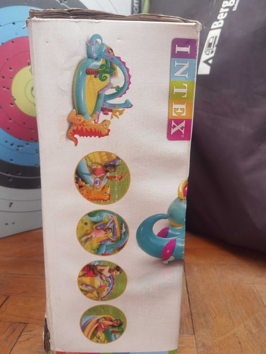 Piscina gonflabila  Intex cu tobogan dinozar